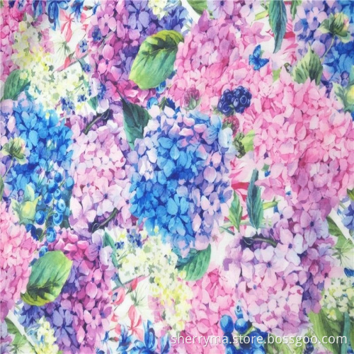 2020 chiffon dicetak kain poliester super